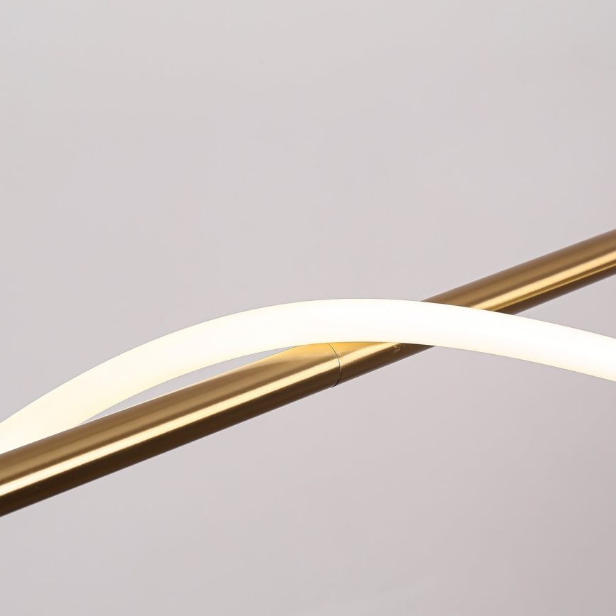 Suspension LED sur câble MELECA LED/24W/230V 3000/4000/6000K 100 cm dorée