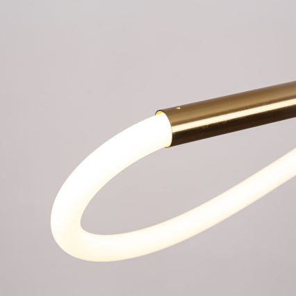 Suspension LED sur câble MELECA LED/24W/230V 3000/4000/6000K 100 cm dorée