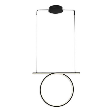 Suspension LED sur câble ODETTA LED/30W/230V 4000K noire