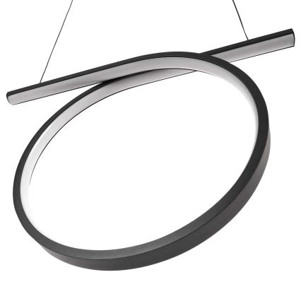 Suspension LED sur câble ODETTA LED/30W/230V 4000K noire