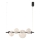 Suspension LED sur câble PLAYA LED/12W/230V, noir