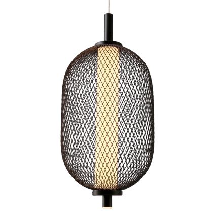 Suspension LED sur câble PUMA LED/10W/230V Ø 15 cm noir