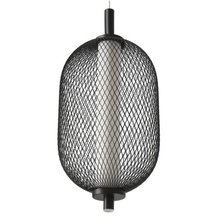 Suspension LED sur câble PUMA LED/10W/230V Ø 15 cm noir