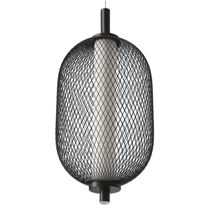 Suspension LED sur câble PUMA LED/10W/230V Ø 15 cm noir