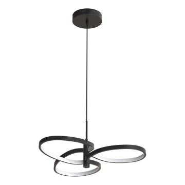 Suspension LED sur câble RIBBON LED/25W/230V 4000K noir