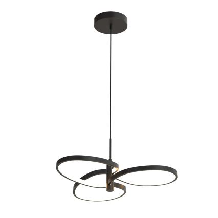 Suspension LED sur câble RIBBON LED/25W/230V 4000K noir