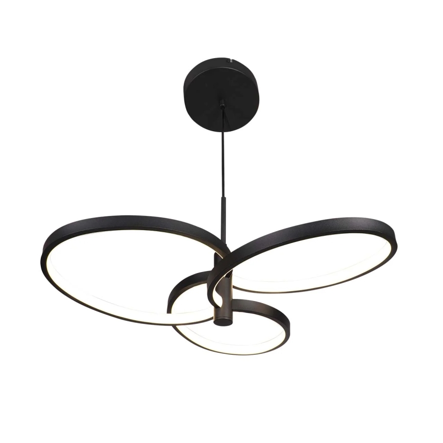 Suspension LED sur câble RIBBON LED/25W/230V 4000K noir