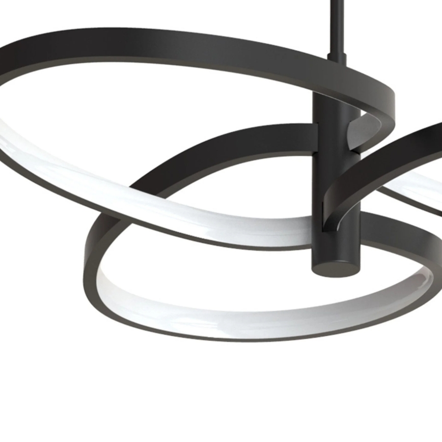 Suspension LED sur câble RIBBON LED/25W/230V 4000K noir
