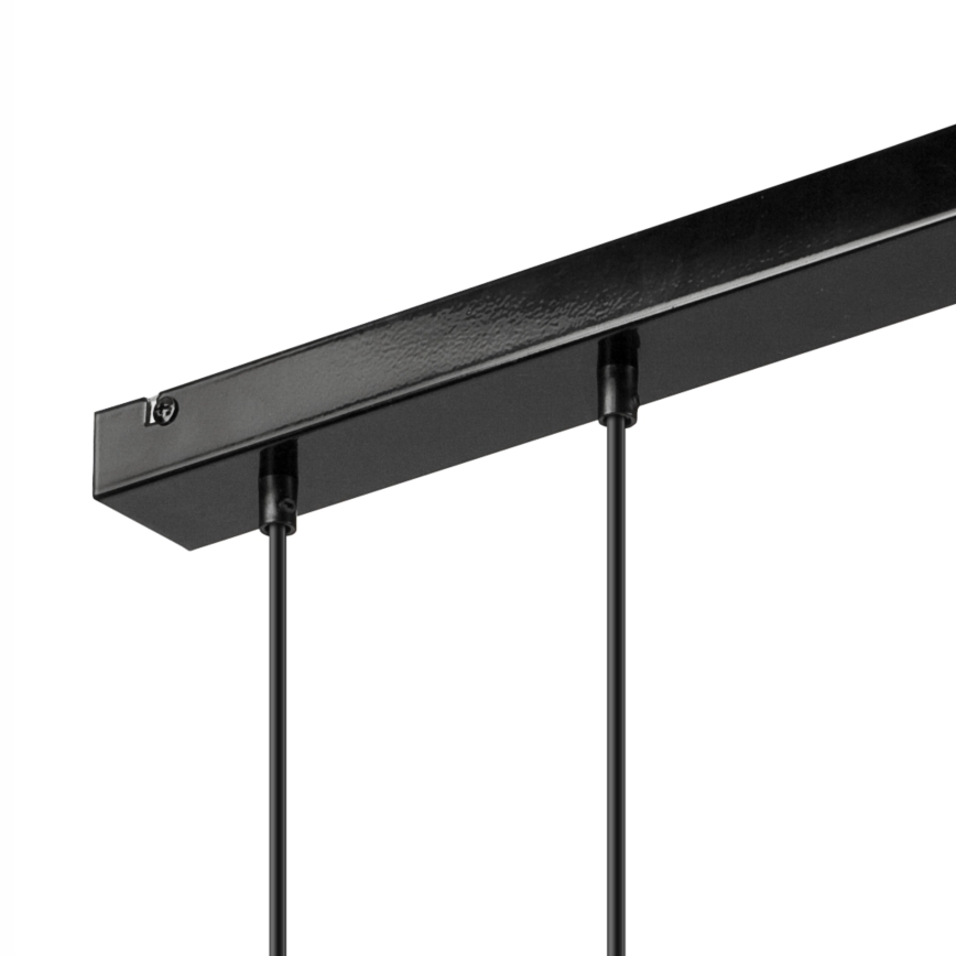 Suspension à câble SIMON 3xE27/60W/230V hêtre