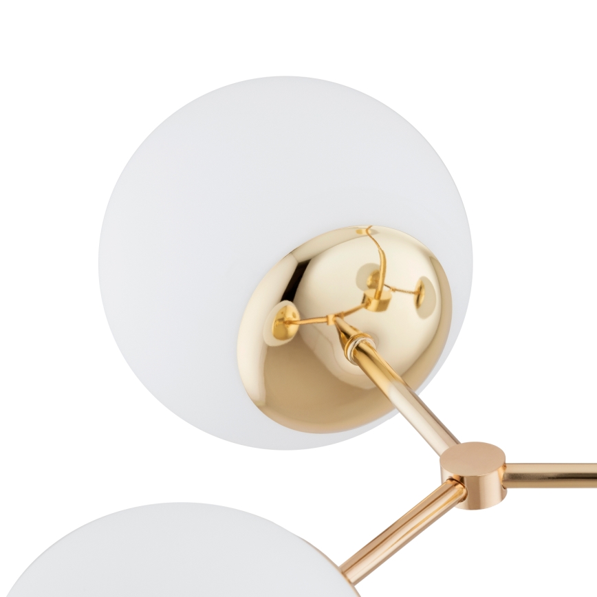 Suspension sur barre FOTON 4xE14/40W/230V doré / blanc