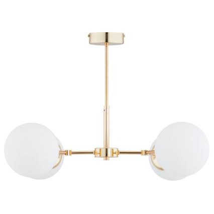 Suspension sur barre FOTON 4xE14/40W/230V doré / blanc