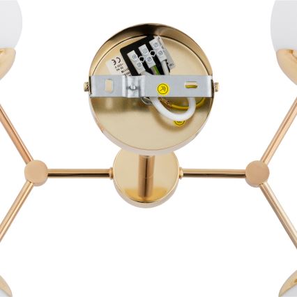 Suspension sur barre FOTON 4xE14/40W/230V doré / blanc