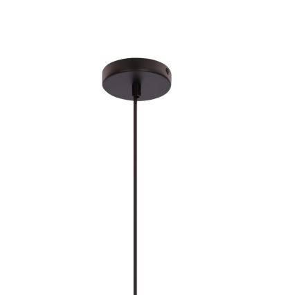 Suspension sur câble AFRICA 1xE27/40W/230V Ø 40 cm marron/crème