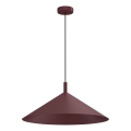 Suspension sur câble ANEGA 1xGX53/15W/230V Ø 50 cm bordeaux