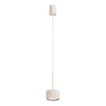 Suspension sur câble AURA 1xGX53/10W/230V crème