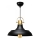 Suspension sur câble AYD 1xE27/40W/230V noir/doré