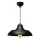 Suspension sur câble AYD 1xE27/40W/230V noire