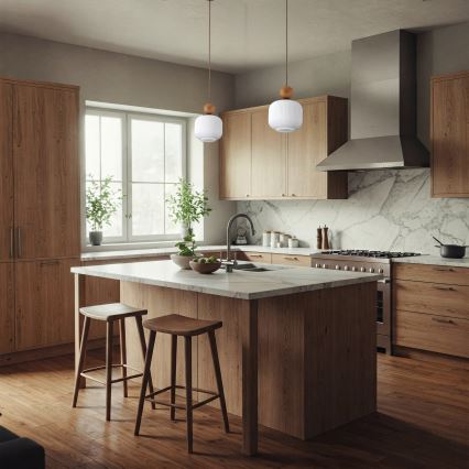 Suspension sur câble BALLO 1xE14/10W/230V beige