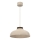 Suspension sur câble BASCA 1xE27/15W/230V beige/marron