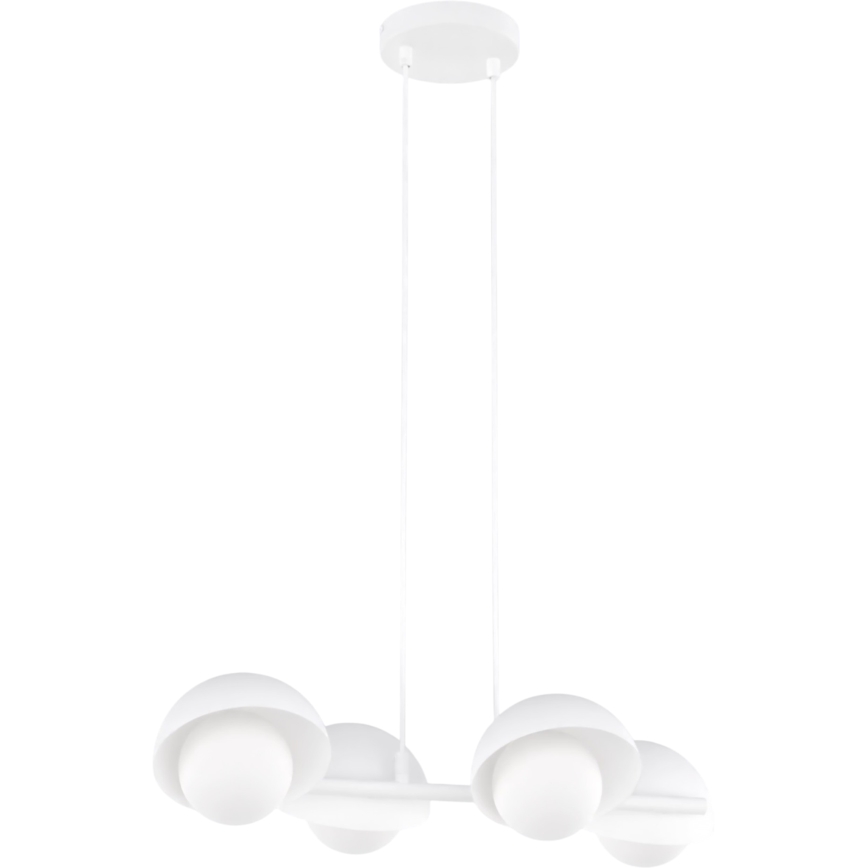 Suspension sur câble BOOM 4xG9/8W/230V blanche