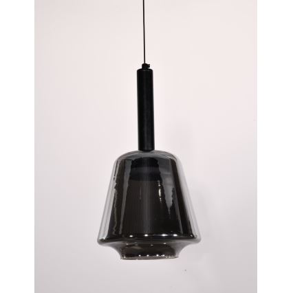 Suspension sur câble BUENO 1xGX53/9W/230V Ø 18 cm, noir fumé