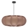 Suspension sur câble CAFEE 1xE27/40W/230V, Ø 52 cm, marron