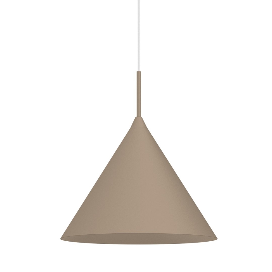 Suspension sur câble CAPITAL 1xGX53/15W/230V diam. 32 cm beige