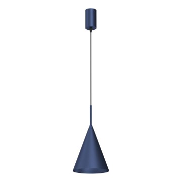 Suspension sur câble CAPITAL 1xGX53/15W/230V Ø 17 cm bleue