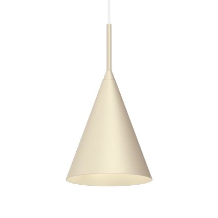 Suspension sur câble CAPITAL 1xGX53/15W/230V Ø 17 cm crème