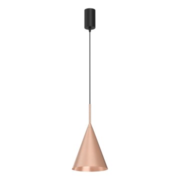 Suspension sur câble CAPITAL 1xGX53/15W/230V Ø 17 cm or rose