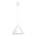 Suspension sur câble CAPITAL 1xGX53/15W/230V Ø 32 cm blanche