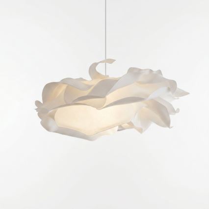 Suspension sur câble CLOUDY 1xE27/40W/230V blanche