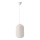 Suspension sur câble CRESTO 1xE27/40W/230V blanche