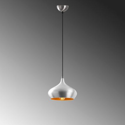 Suspension sur câble DODO 1xE27/40W/230V chrome mat