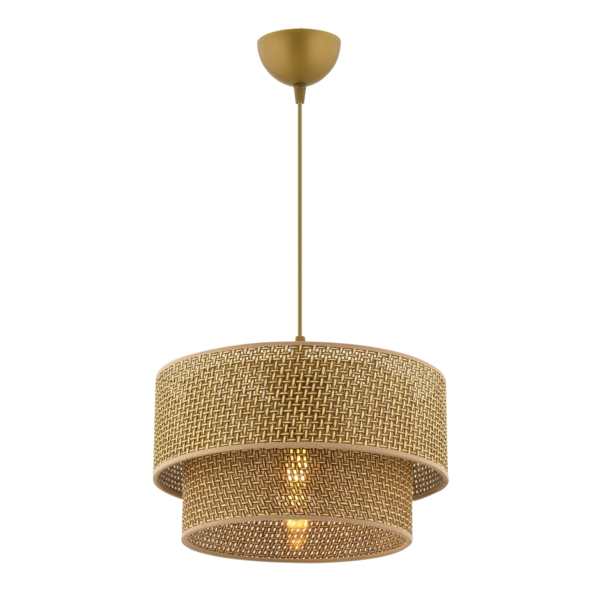 Suspension sur câble ECHO 1xE27/60W/230V marron