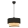 Suspension sur câble ECHO 1xE27/60W/230V noir/beige