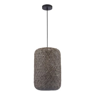 Suspension sur câble ELLEN 1x E27/20 W/230 V, Ø 30 cm, anthracite