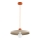 Suspension sur câble ETERI 1xE27/15W/230V beige/cuivrée