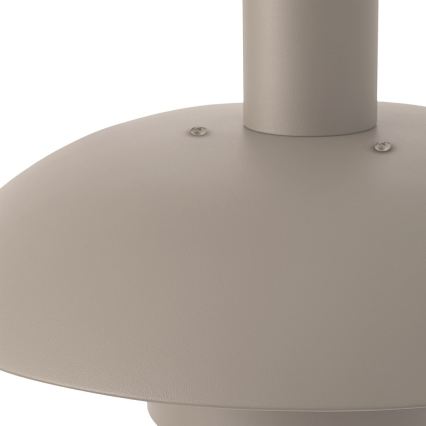 Suspension sur câble FERRO 1xE27/15W/230V, gris