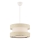 Suspension sur câble HALO 1xE27/60W/230V crème