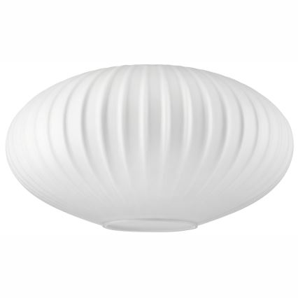 Suspension sur câble HECTOR 1xE27/15W/230V blanc/laiton diam. 30 cm