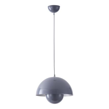 Suspension sur câble JARDEN 1xE27/15W/230V gris