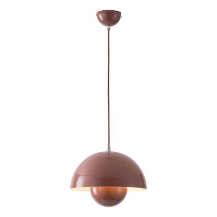 Suspension sur câble JARDEN 1xE27/15W/230V marron
