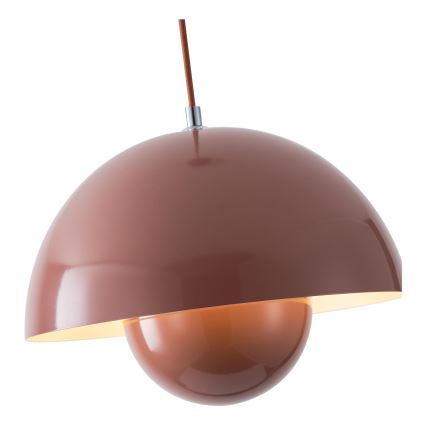 Suspension sur câble JARDEN 1xE27/15W/230V marron
