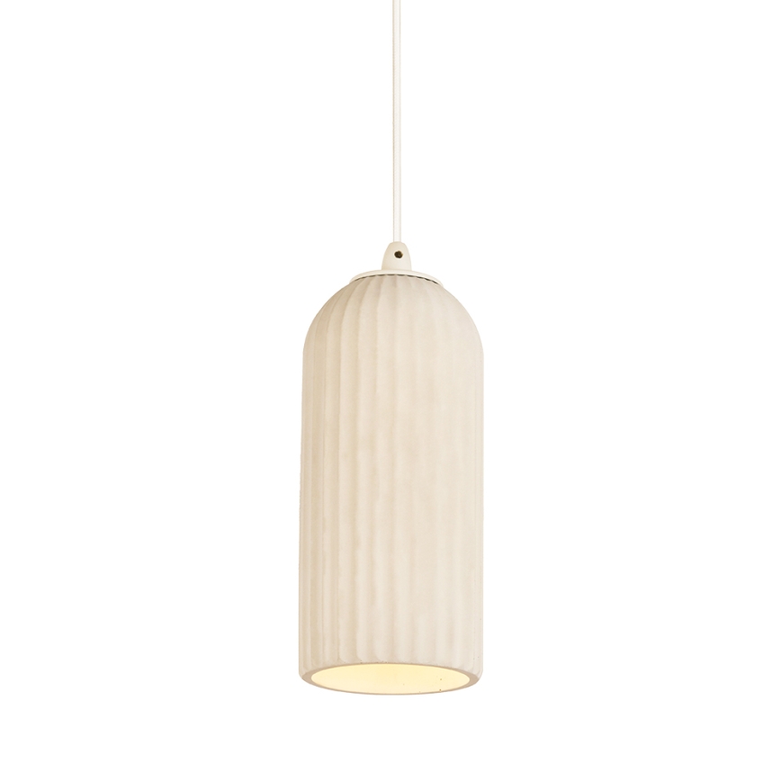Suspension sur câble LAVINA 1xE27/35W/230V, crème