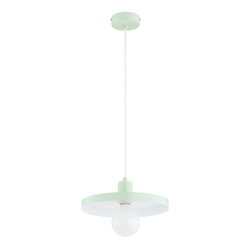 Suspension sur câble LITO 1xE27/15W/230V vert menthe