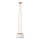 Suspension sur câble LOOMIS 3xE27/15W/230V 130 cm beige/chêne