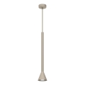 Suspension sur câble MAZZO 1xGU10/8W/230V beige