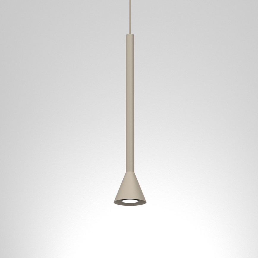 Suspension sur câble MAZZO 1xGU10/8W/230V beige