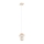 Suspension sur câble MIKO 1xE27/15W/230V blanc/beige